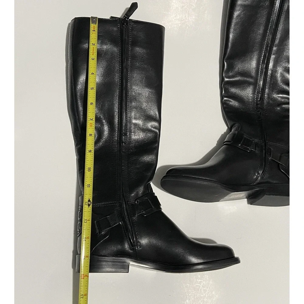 Tory Burch Womens Colton Leather Riding Tall Knee-High Boots Shoes Size 5